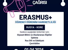 Erasmus Rusya + Kore 