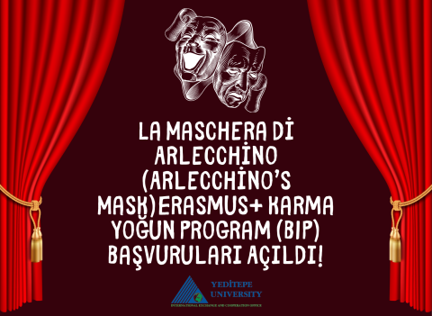 La Maschera Di Arlecchino (Arlecchino’s Mask)Erasmus+ Karma Yoğun Program (BIP) Başvuruları Açıldı!